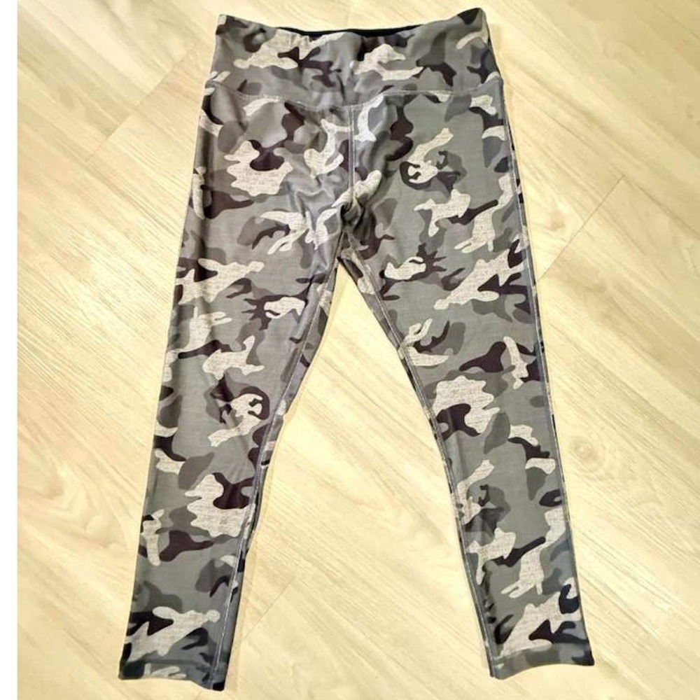 Vogo Athletica Camouflage Leggings Womens Size Large Activewear Pants